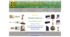 Desktop Screenshot of orientaltrophy.com